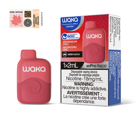 [Disposables] WAKA SoPro PA600 - Watermelon Chill