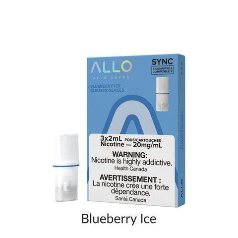 [Vape Pods] ALLO Sync - Blueberry Ice (3pk)