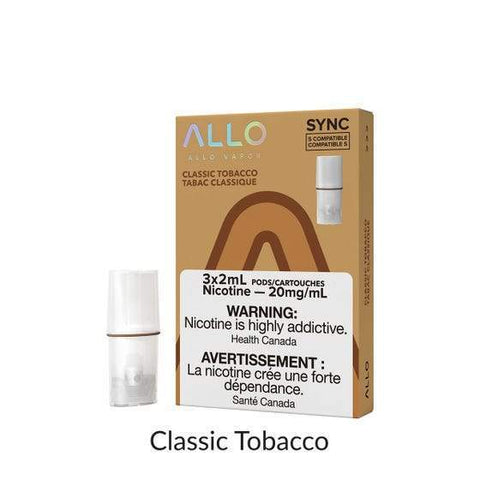 [Vape Pods] ALLO Sync - Classic Tobacco (3pk)