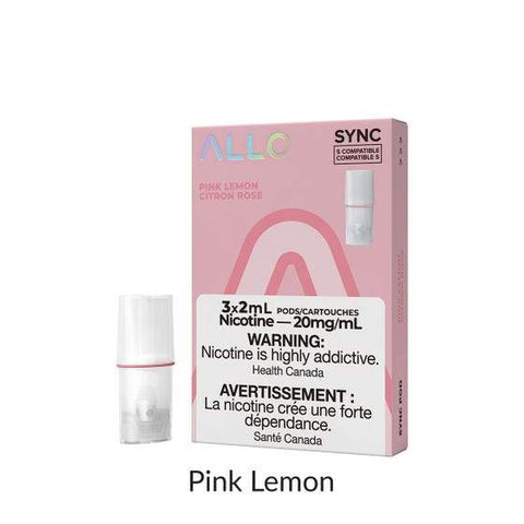 [Vape Pods] ALLO Sync - Pink Lemon (3pk)