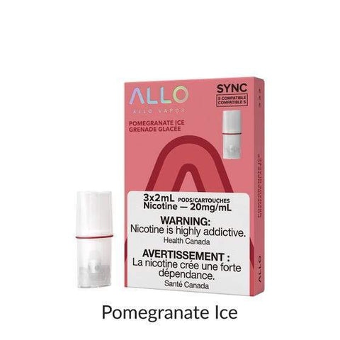 [Vape Pods] - ALLO Sync Pomegranate Ice (3pk)