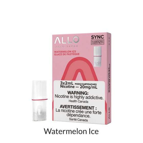 [Vape Pods] ALLO Sync - Watermelon Ice (3pk)