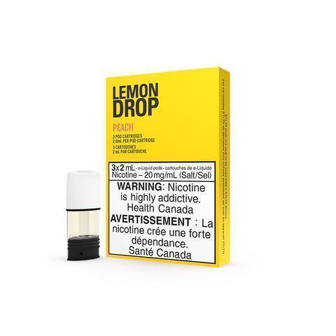 [Vape Pods] STLTH - Lemon Drop Peach (3pk)