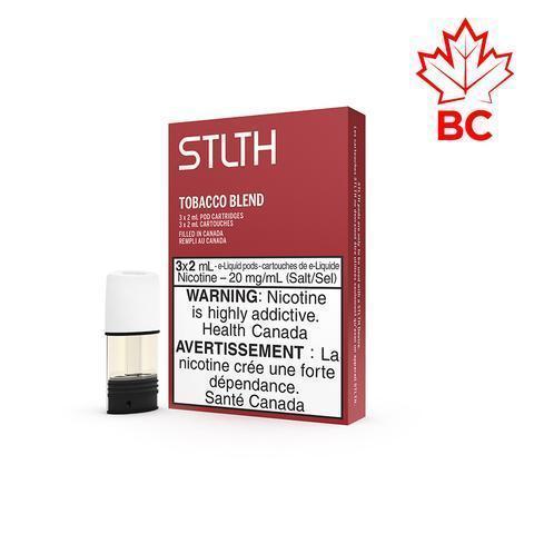 [Vape Pods] STLTH - Tobacco Blend (3pk) Vape Pods Vancouver Toronto Calgary Richmond Montreal Kingsway Winnipeg Quebec Coquitlam Canada Canadian Vapes Shop Free Shipping E-Juice Mods Nic Salt