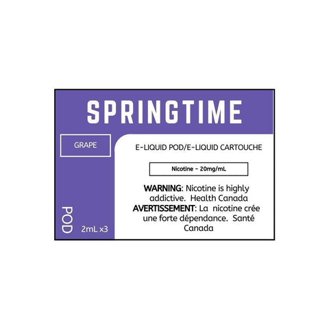 [Vape Pods] SpringTime SP2S - Grape (3pk)