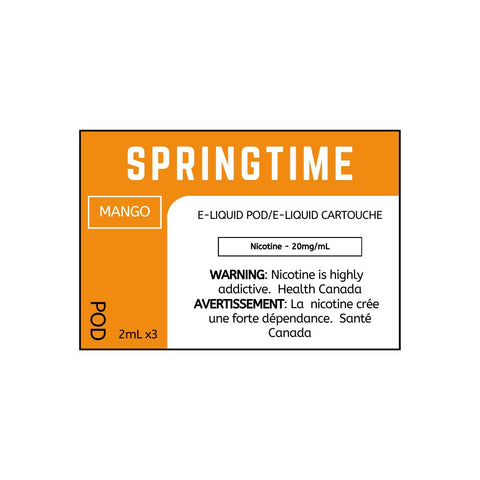 [Vape Pods] SpringTime SP2S - Mango (3pk)