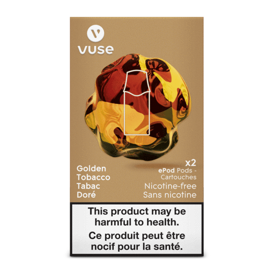 [Vape Pods] VUSE ePod - Golden Tobacco (2pk) Vape Pods Vancouver Toronto Calgary Richmond Montreal Kingsway Winnipeg Quebec Coquitlam Canada Canadian Vapes Shop Free Shipping E-Juice Mods Nic Salt