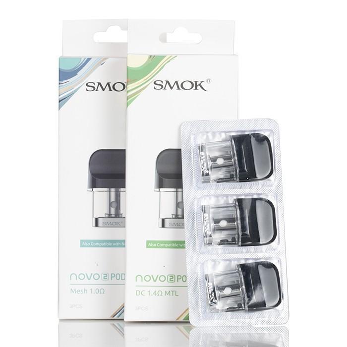 SMOK Novo 2 Replacement Pods (CRC) Replacement Pods Vancouver Toronto Calgary Richmond Montreal Kingsway Winnipeg Quebec Coquitlam Canada Canadian Vapes Shop Free Shipping E-Juice Mods Nic Salt