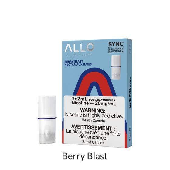 [Vape Pods] ALLO Sync - Berry Blast (3pk) Vape Pods Vancouver Toronto Calgary Richmond Montreal Kingsway Winnipeg Quebec Coquitlam Canada Canadian Vapes Shop Free Shipping E-Juice Mods Nic Salt