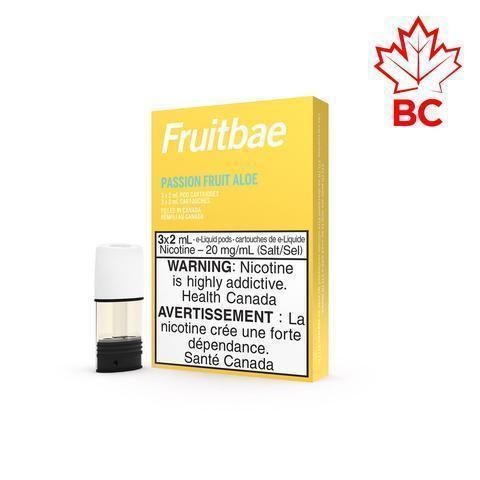 [Vape Pods] STLTH - Fruitbae Passion Fruit Aloe (3pk) Vape Pods Vancouver Toronto Calgary Richmond Montreal Kingsway Winnipeg Quebec Coquitlam Canada Canadian Vapes Shop Free Shipping E-Juice Mods Nic Salt