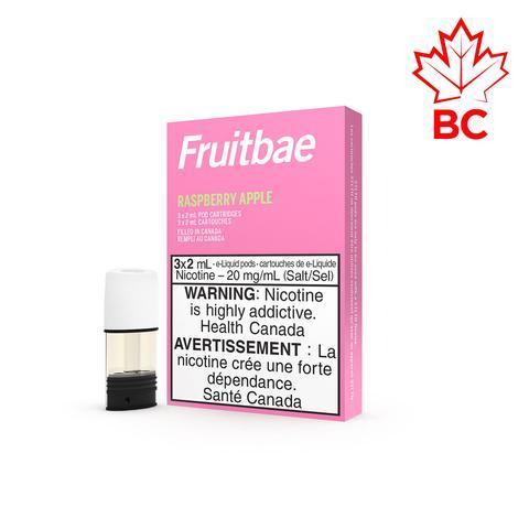[Vape Pods] STLTH - Fruitbae Raspberry Sour Apple (3pk) Vape Pods Vancouver Toronto Calgary Richmond Montreal Kingsway Winnipeg Quebec Coquitlam Canada Canadian Vapes Shop Free Shipping E-Juice Mods Nic Salt