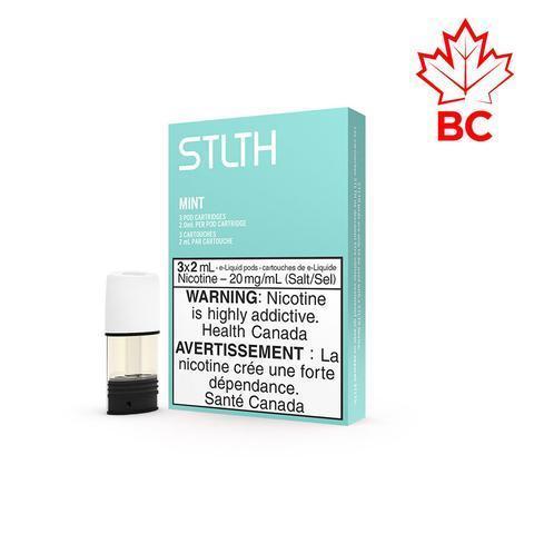 [Vape Pods] STLTH - Mint (3pk) Vape Pods Vancouver Toronto Calgary Richmond Montreal Kingsway Winnipeg Quebec Coquitlam Canada Canadian Vapes Shop Free Shipping E-Juice Mods Nic Salt