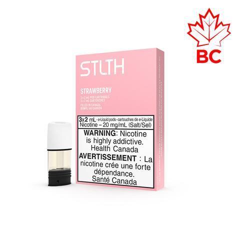 [Vape Pods] STLTH - Strawberry (3pk) Vape Pods Vancouver Toronto Calgary Richmond Montreal Kingsway Winnipeg Quebec Coquitlam Canada Canadian Vapes Shop Free Shipping E-Juice Mods Nic Salt